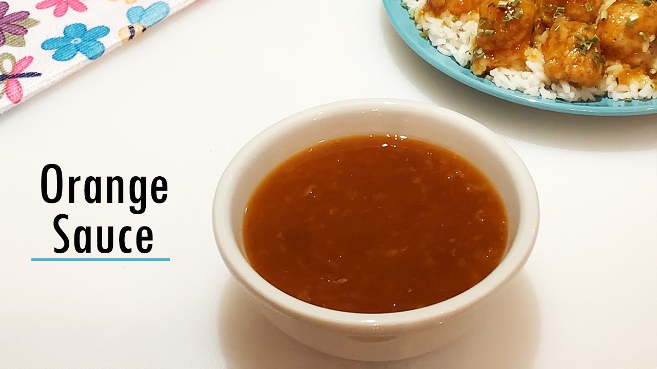 Chinese Orange Sauce for Orange Chicken
