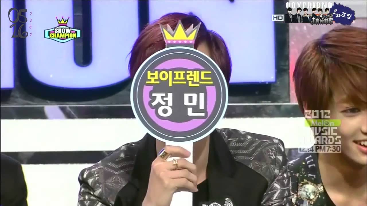 [ENG] 121211 Show Champion - Boyfriend Cut (1/3)