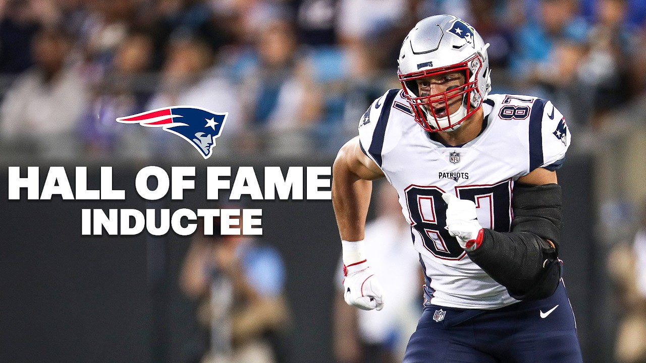 Best Moments from Rob Gronkowski Patriots Hall of Fame Career