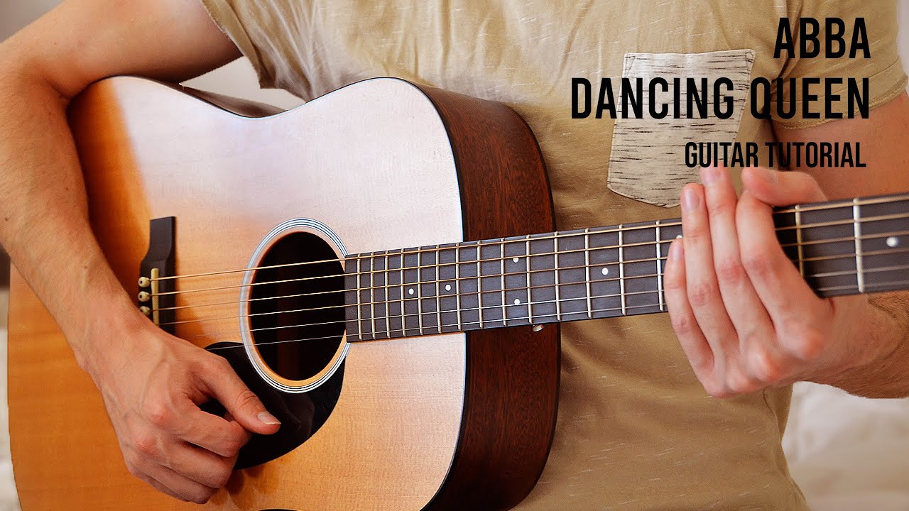 ABBA - Dancing Queen EASY Guitar Tutorial With Chords / Lyrics