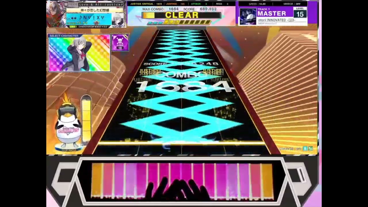 【CHUNITHM LUMINOUS】otorii INNOVATED -[i]3-  SSS(1007725)