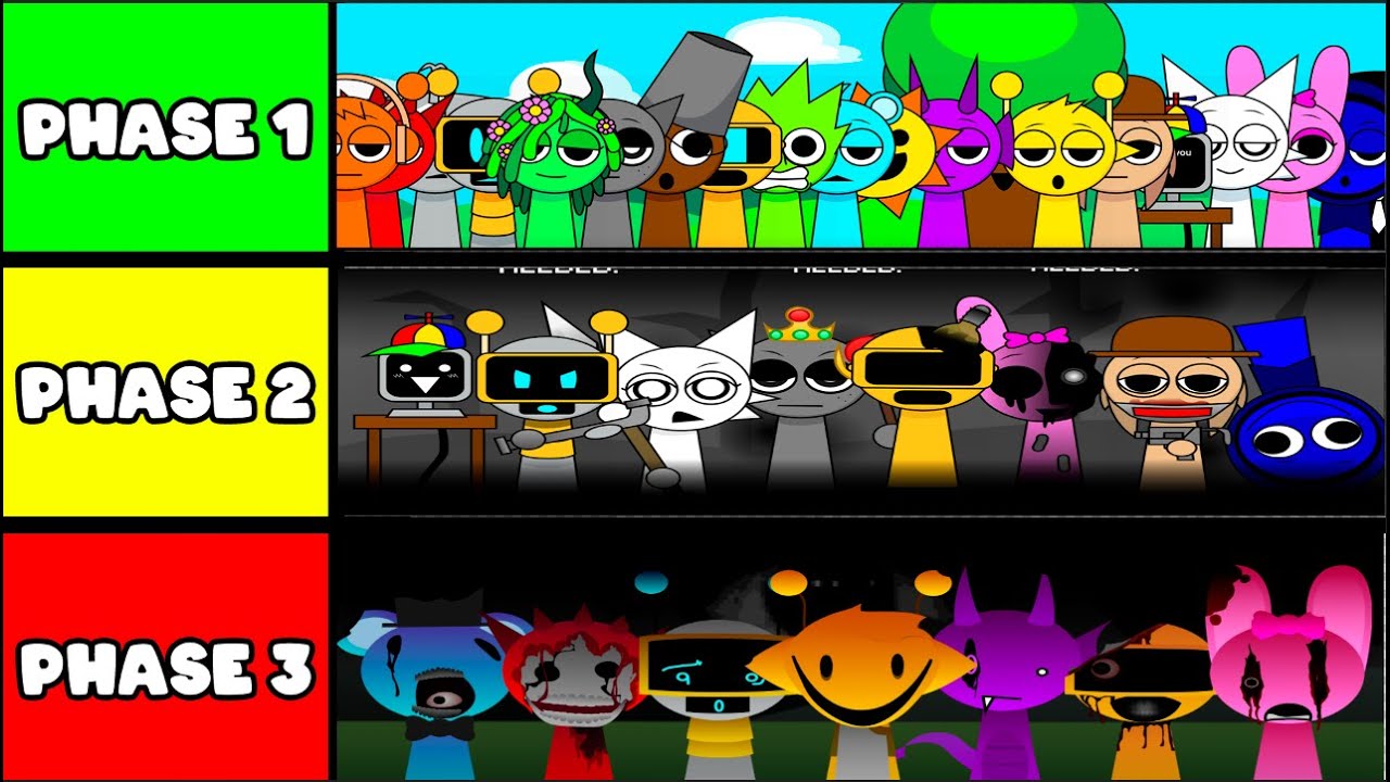 Incredibox-Sprunki Corruptbox3 x Sprunki,Sprunki x Rejecz