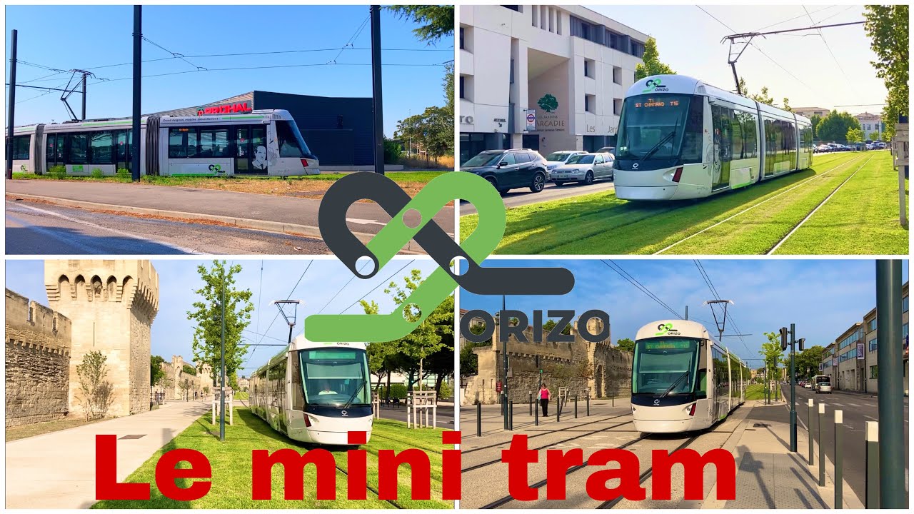 Le mini tram d’Avignon !