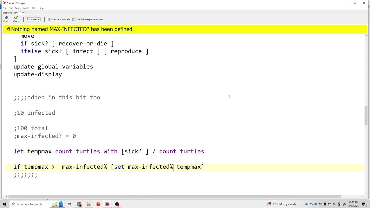 BehaviorSpace in Netlogo