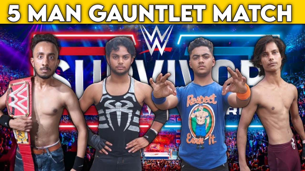 WWE - Roman Reigns vs John Cena vs Seth Rollins Gauntlet Match | Survivor Series 2023 War Games