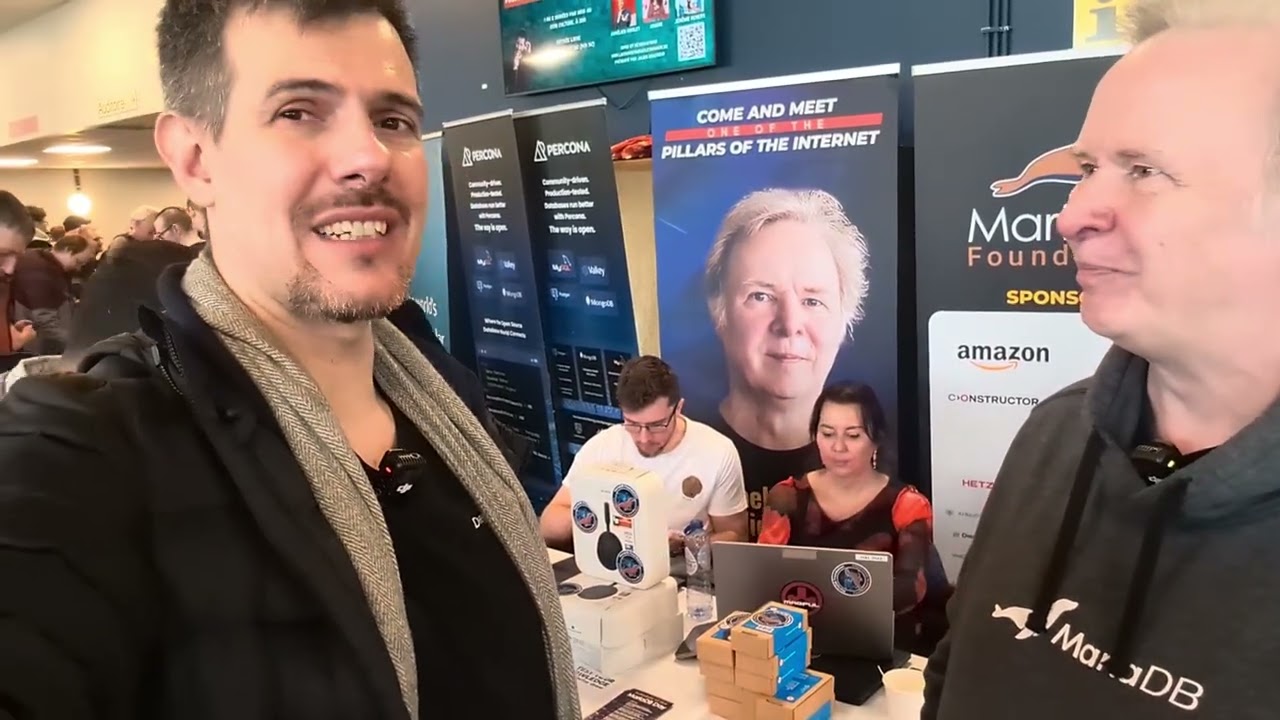Встреча с Майклом «Монти» Видениусом, создателем MariaDB и MySQL!