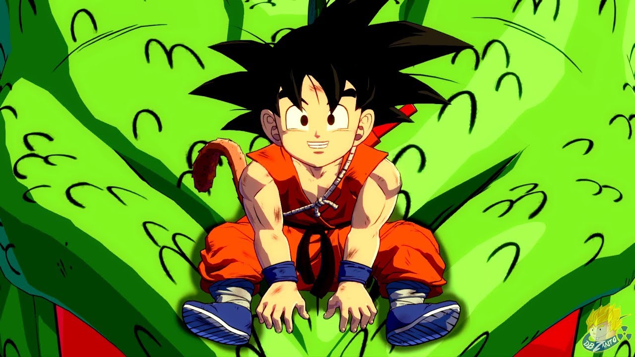 Dragon Ball FighterZ - GT Kid Goku DLC Original Outfit Gameplay (English / Japanese Dub)