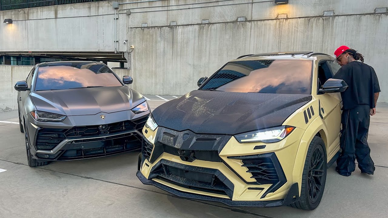 CUTTING UP IN TRAFFIC IN LAMBORGHINI URUS WITH MOREQUAN