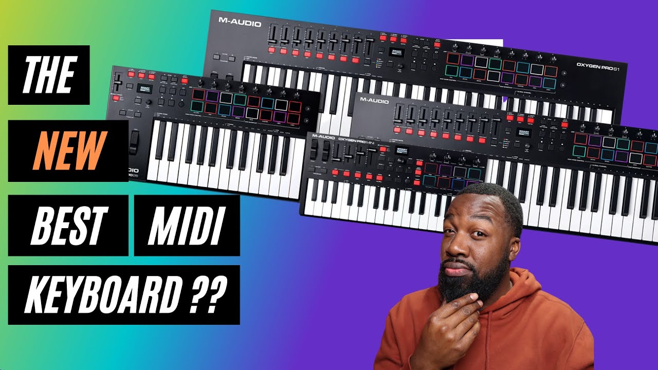 M Audio Oxygen Pro Mini Review | The Best MIDI Keyboard 2022