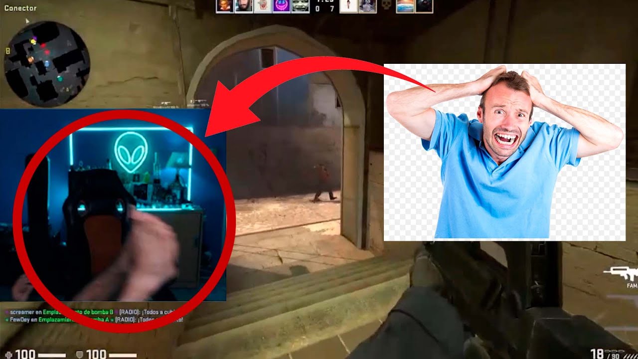 Rompiendo botellas en csgo