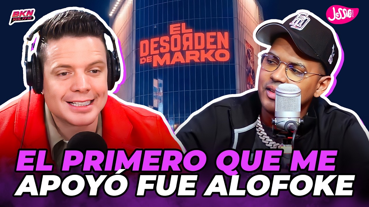 MARKO MUSIC AGRADECE A SANTIAGO MATÍAS POR APOYAR SU REALITY “EL DESORDEN DE MARKO”