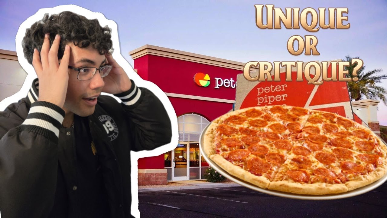 Trying out Peter Piper Pizza! NY Pizza Food Review : Unique or Critique (Ep.3)