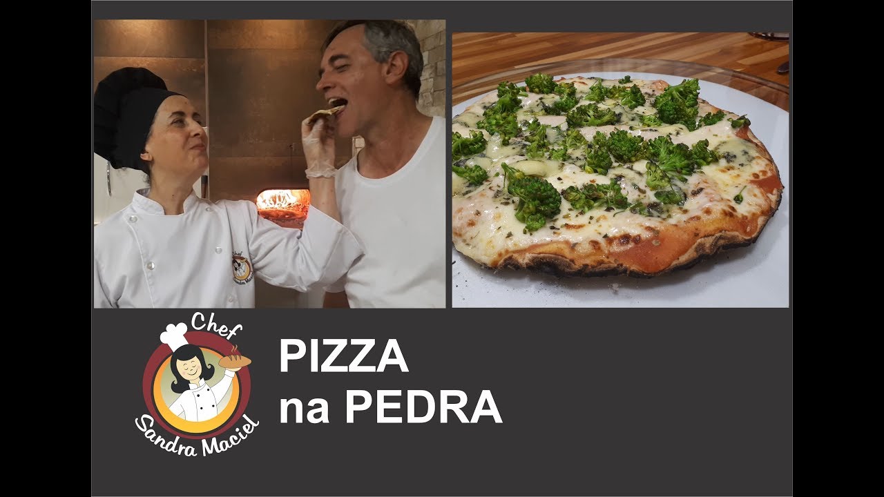 PIZZA NA PEDRA SEM GLÚTEN!