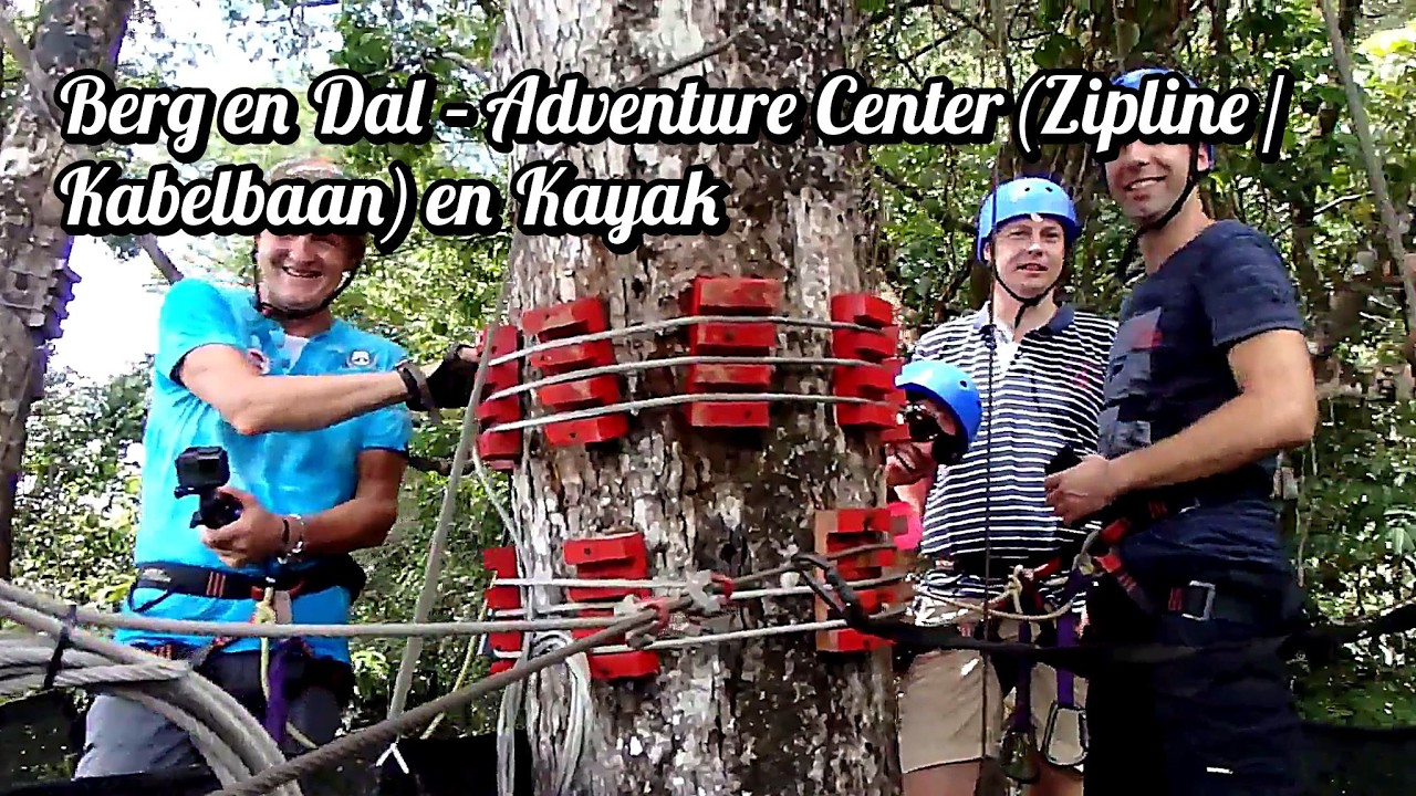Trip  Suriname  Berg en Dal Adventure Center (Zipline / Kabelbaan) en Kayak