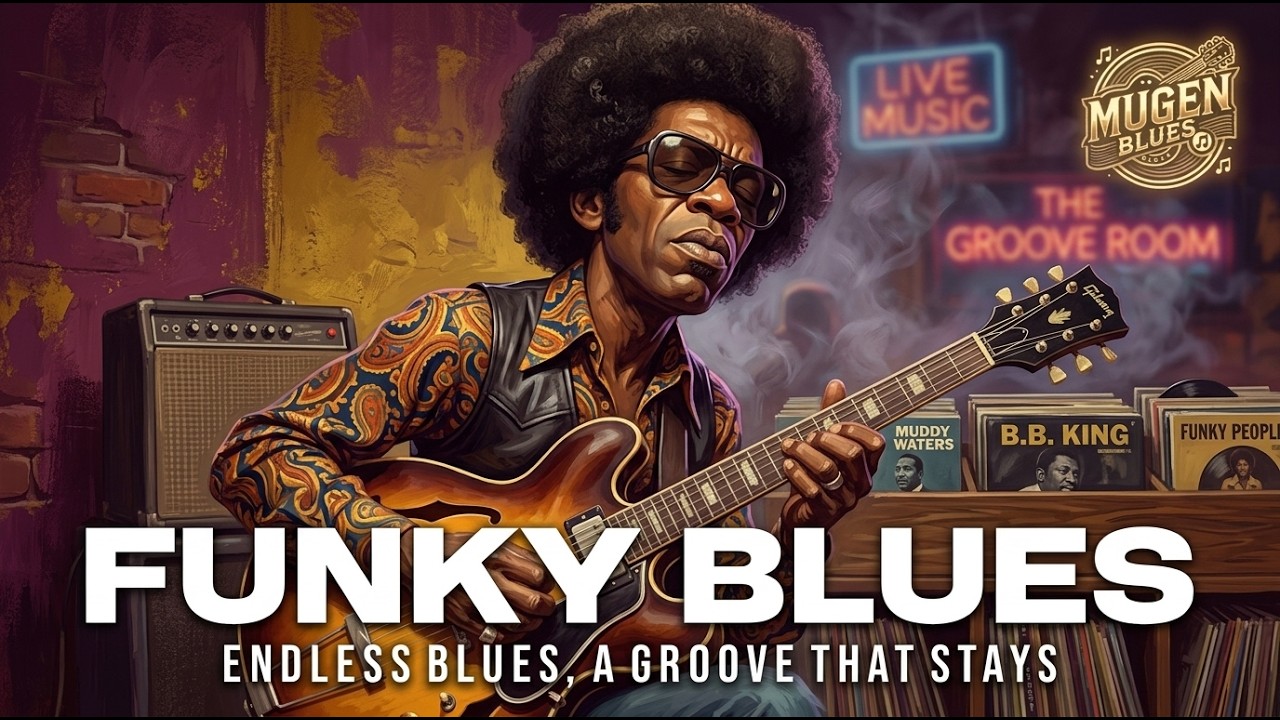 🔥 Ultimate Funky Blues Guitar Groove | Smooth Funk Blues Session
