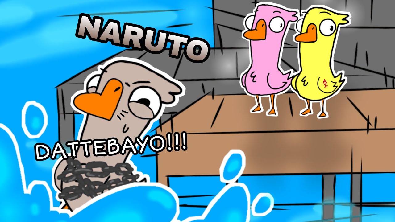 I Play Goose Goose Duck and Meet Naruto [First Gameplay] Android/iOS