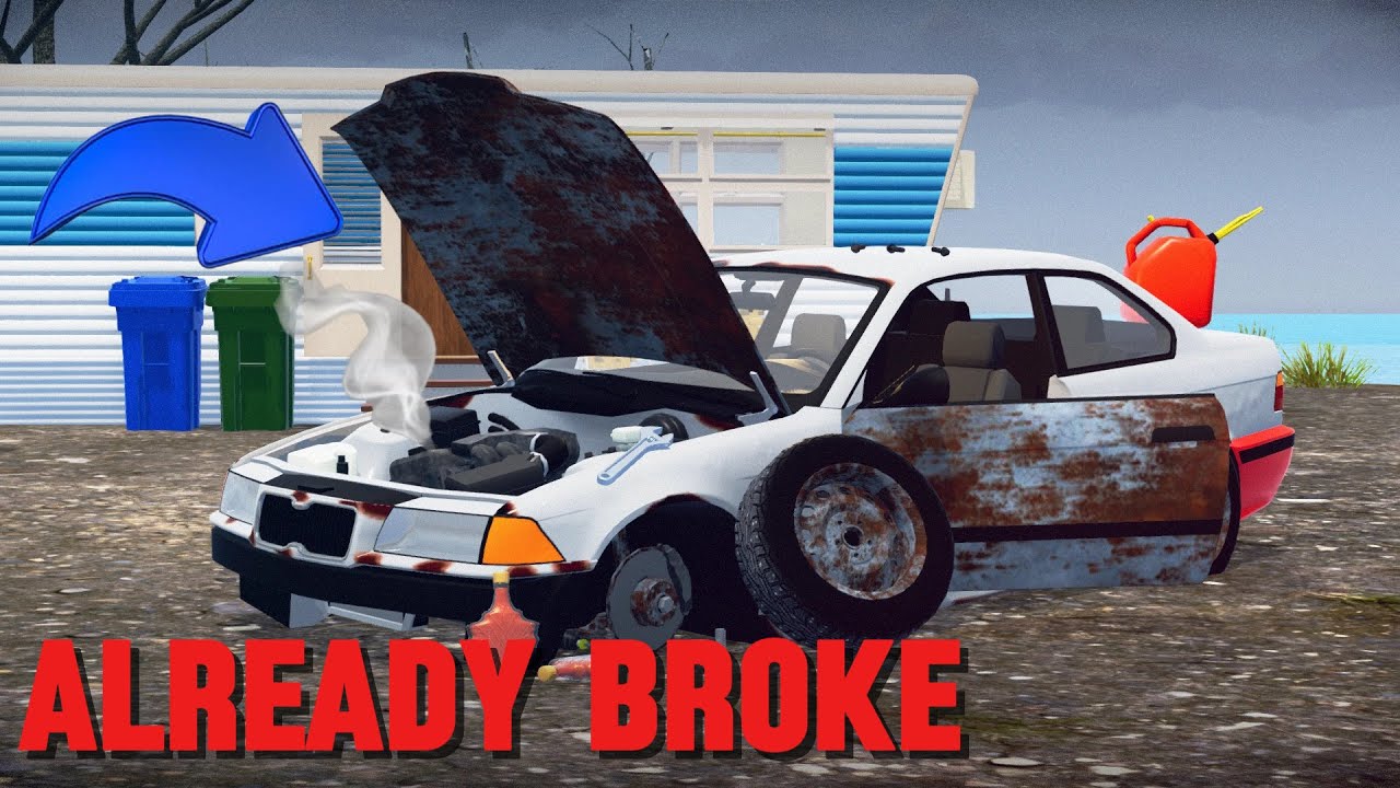 How Did I brake The Car Already HELP!  (Mon Bazou ) 