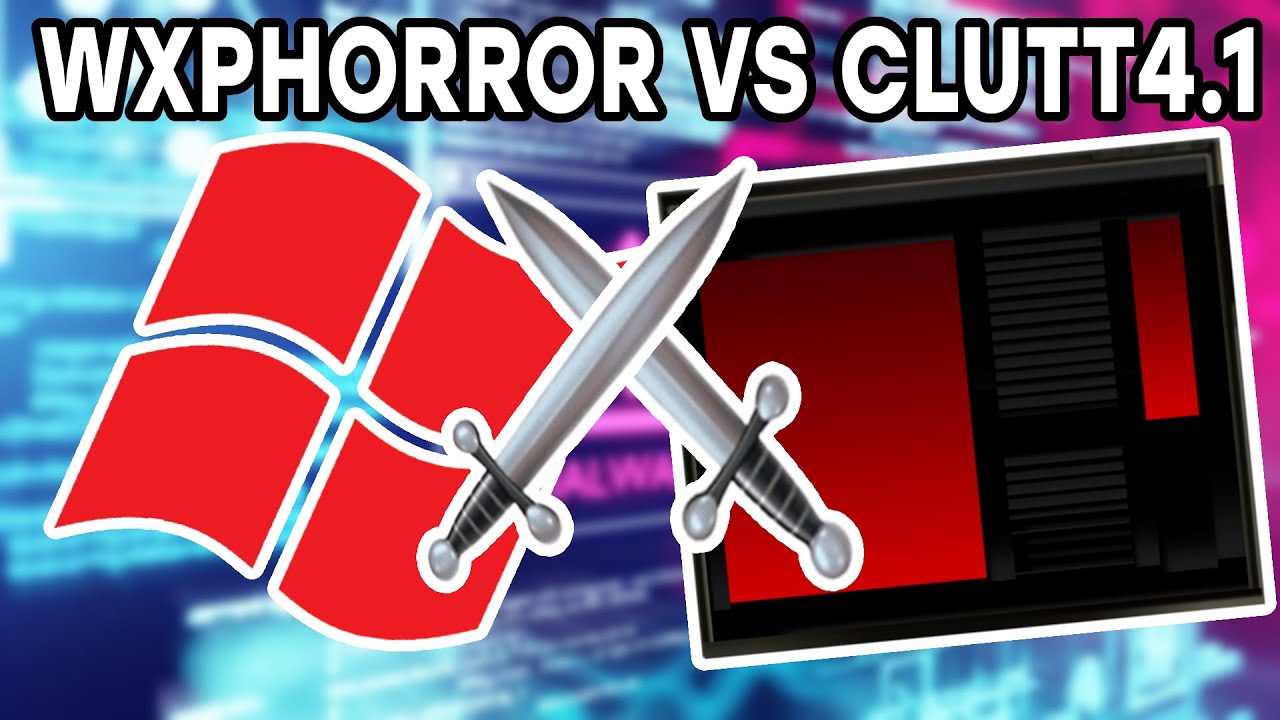 Windows XP Horror VS Clutt4.1 Malware! (Malware VS Malware)