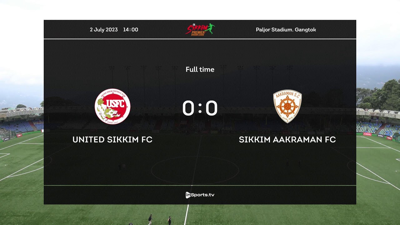 United Sikkim FC vs Aakraman FC | Probo Sikkim Premier League 2023 | Pavilion