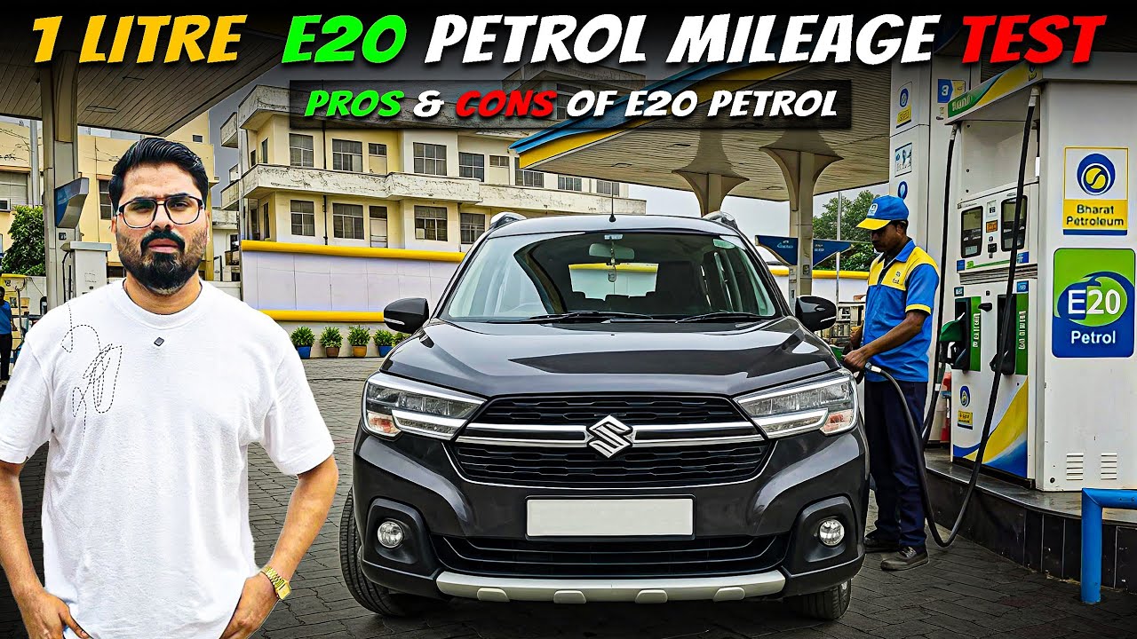 Maruti Ertiga 1 Litre E20 Petrol Mileage Test | Problems in E20 Petrol Explained 