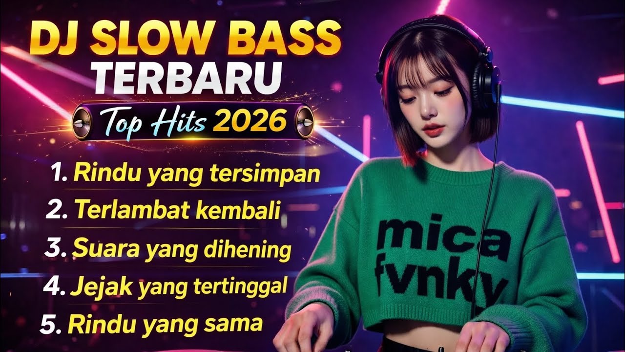 🎧 DJ SLOW BASS TERBARU 2026 – TOP HITS PILIHAN 🎶 || Rindu yang tersimpan 