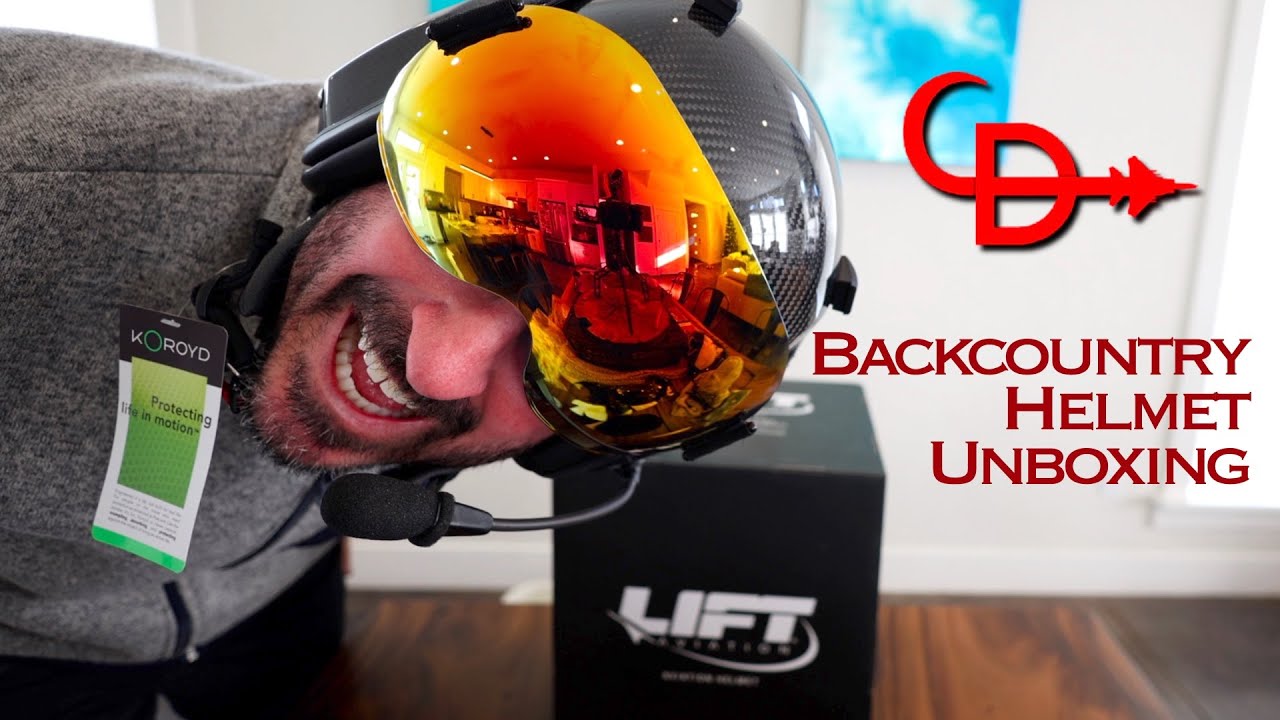 Escaped Tokyo to THIS! LIFT Aviation Helmet Unboxing