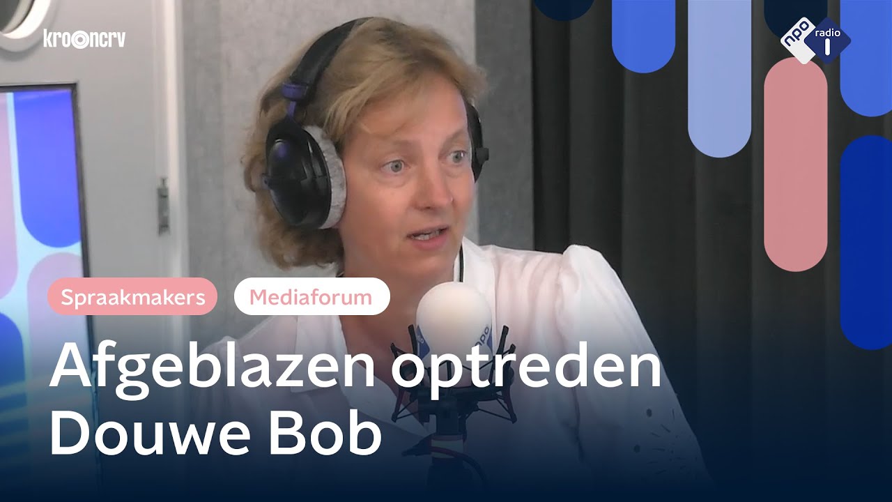 Ophef gestaakt optreden Douwe Bob, 'Yesilgöz gooit olie op het vuur' | Het Mediaforum | NPO Radio 1
