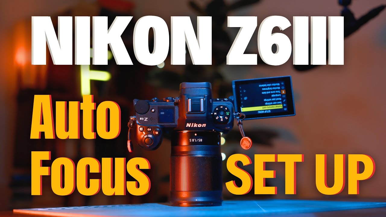 Настройка автофокуса и пользовательских кнопок Nikon Z6III