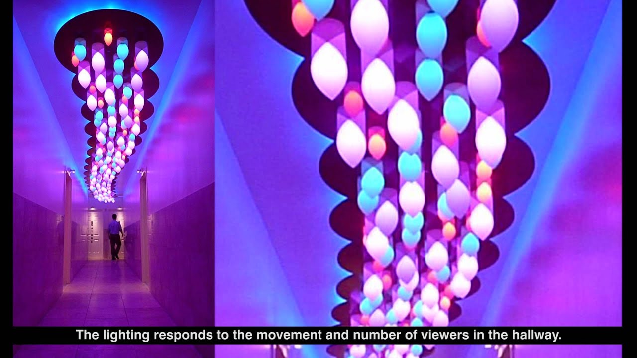 Cloud - Interactive Light Art Installation for Boffo Show House