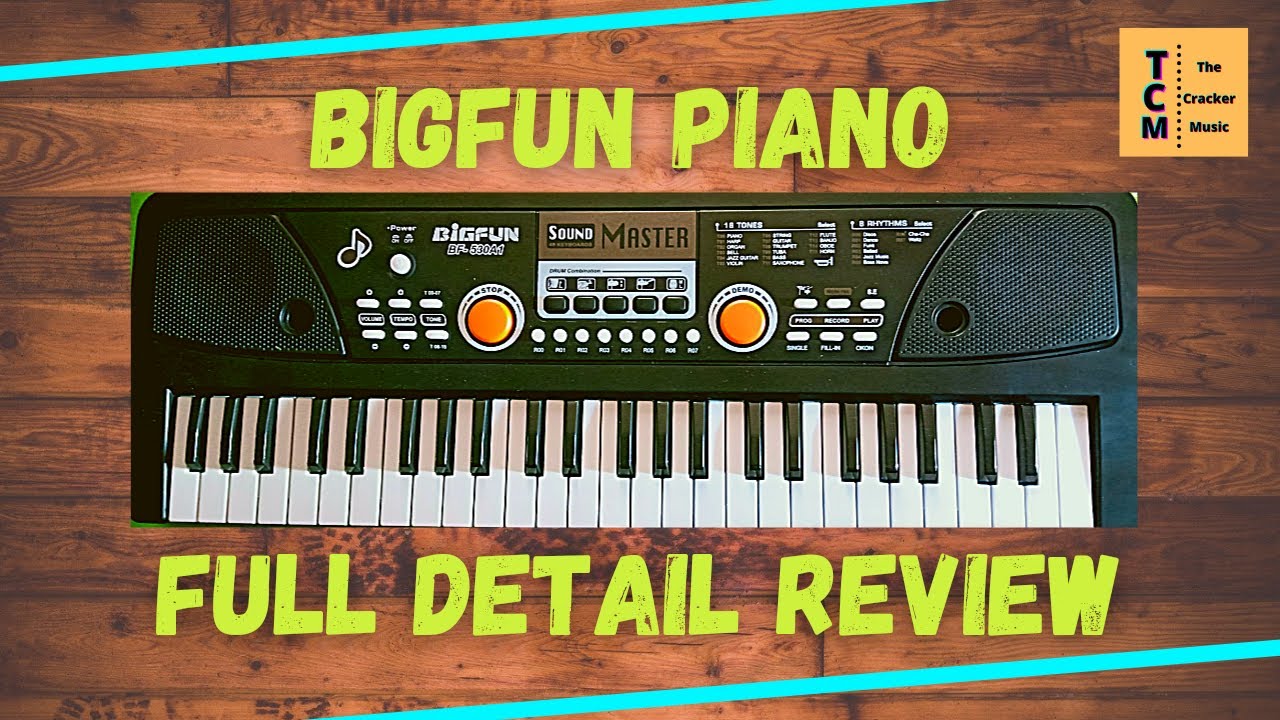 Bigfun 49 keys piano | Best long term review | Full explained review | The Cracker Music.