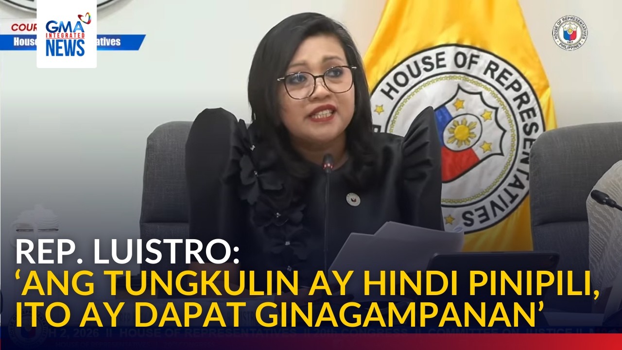 Luistro stresses rule of law in House proceeding on VP Sara impeachment raps | GMA Integrated News