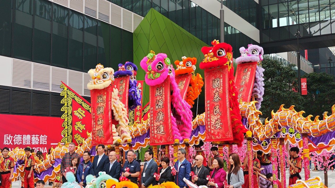 【新春舞龍醒獅匯演】郭偉康體育總會｜啟德體育園 ｜ 年初九 丙午馬年 (2026.2.25)