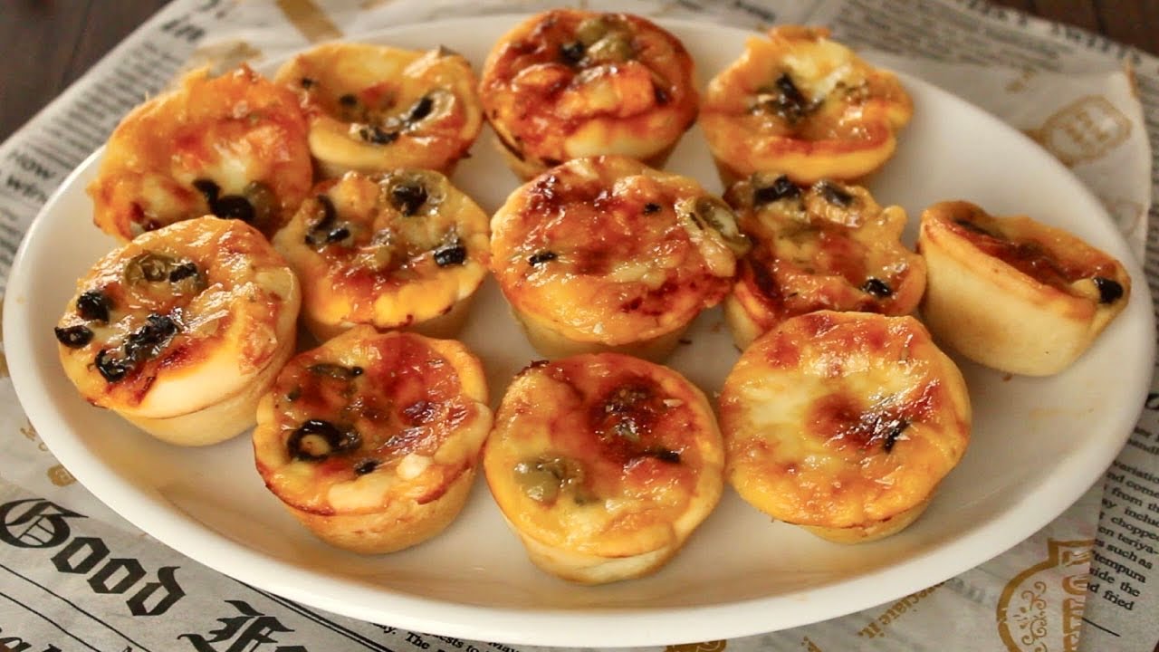 A Perfect High Tea Snack Pizza Cups 😍 Recipe By Chef Hafsa