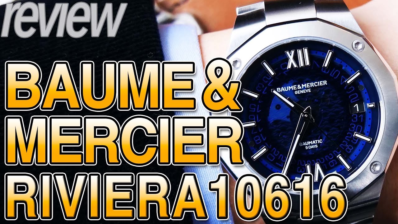 コスパ良し！デザイン良し！ボーム＆メルシエ リビエラ 42mm ボーマティック ブルー文字盤 #腕時計実機レビュー