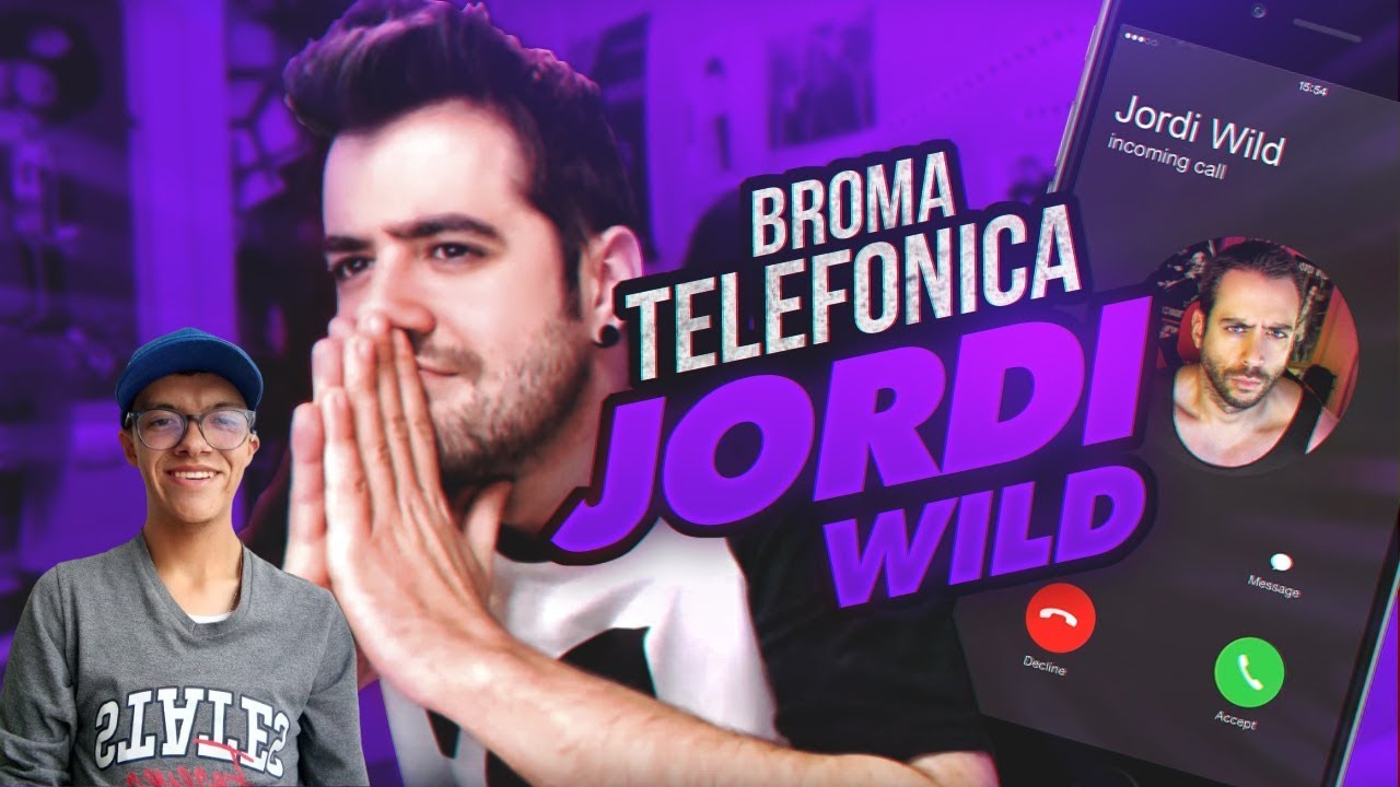 Reacciona a auronplay broma telefonico a jordi wild | David gameplay