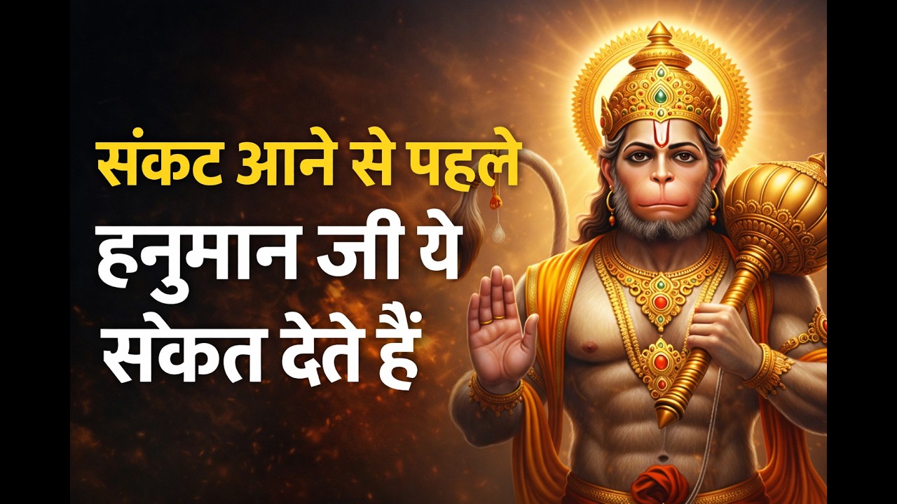 संकट आने से पहले हनुमान जी ये 6 संकेत देते हैं|