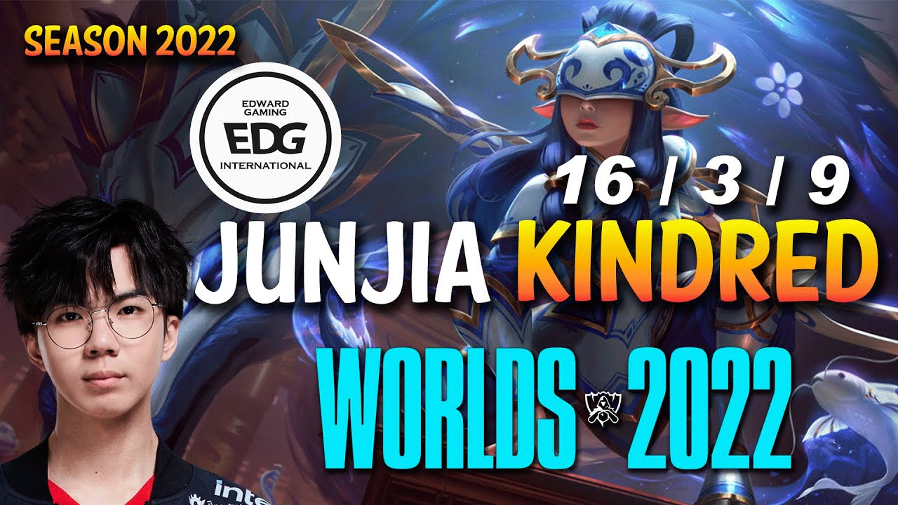 EDG Junjia KINDRED vs KARTHUS Jungle - NA Ranked - WORLDS 2022