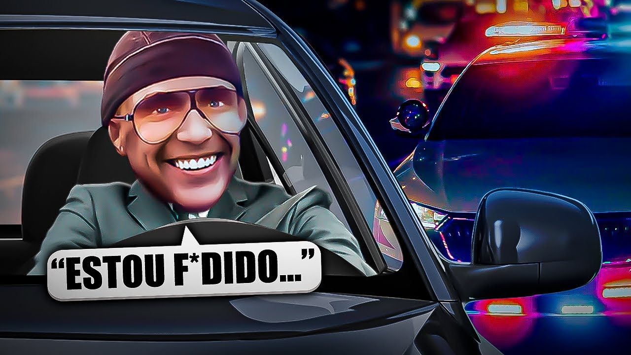 A minha PRIMEIRA FUGA da Polícia...