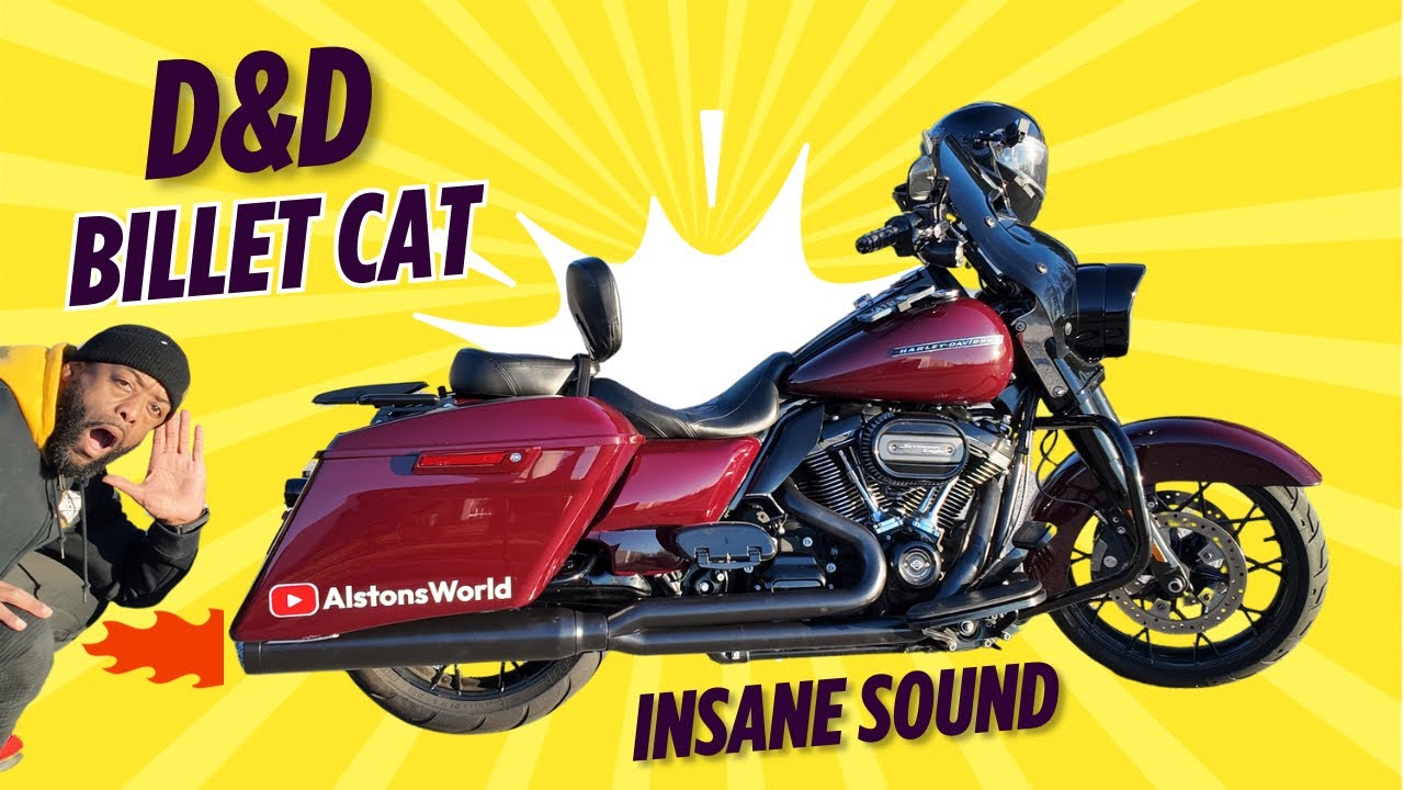 D&D BILLET CAT 2 в 1 — САМЫЙ ГРОМКИЙ ВЫПУСК HARLEY⁉️ Холодный запуск | Прокатиться | Все ракурсы