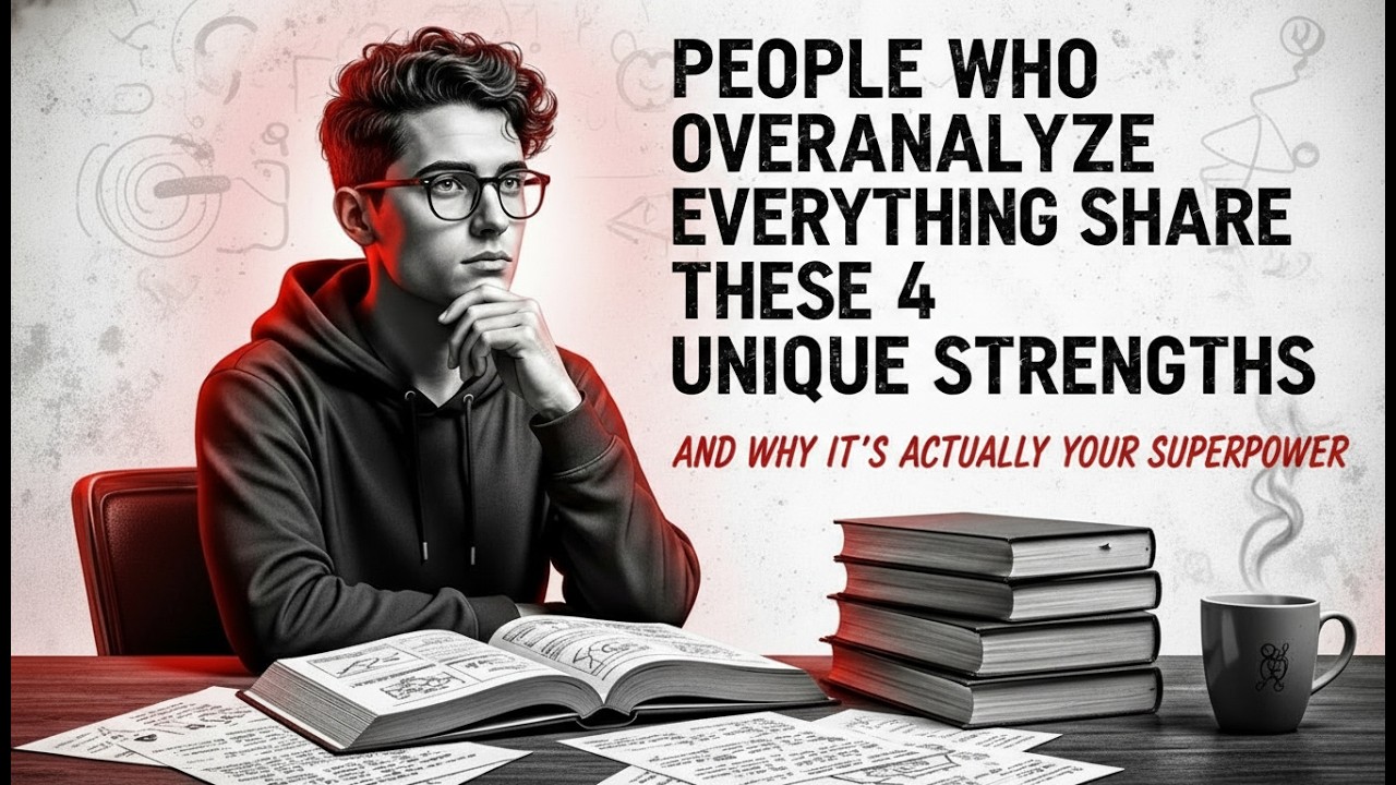 People Who Overanalyze Everything Share These 4 Unique Strengths (How Psychology Work)