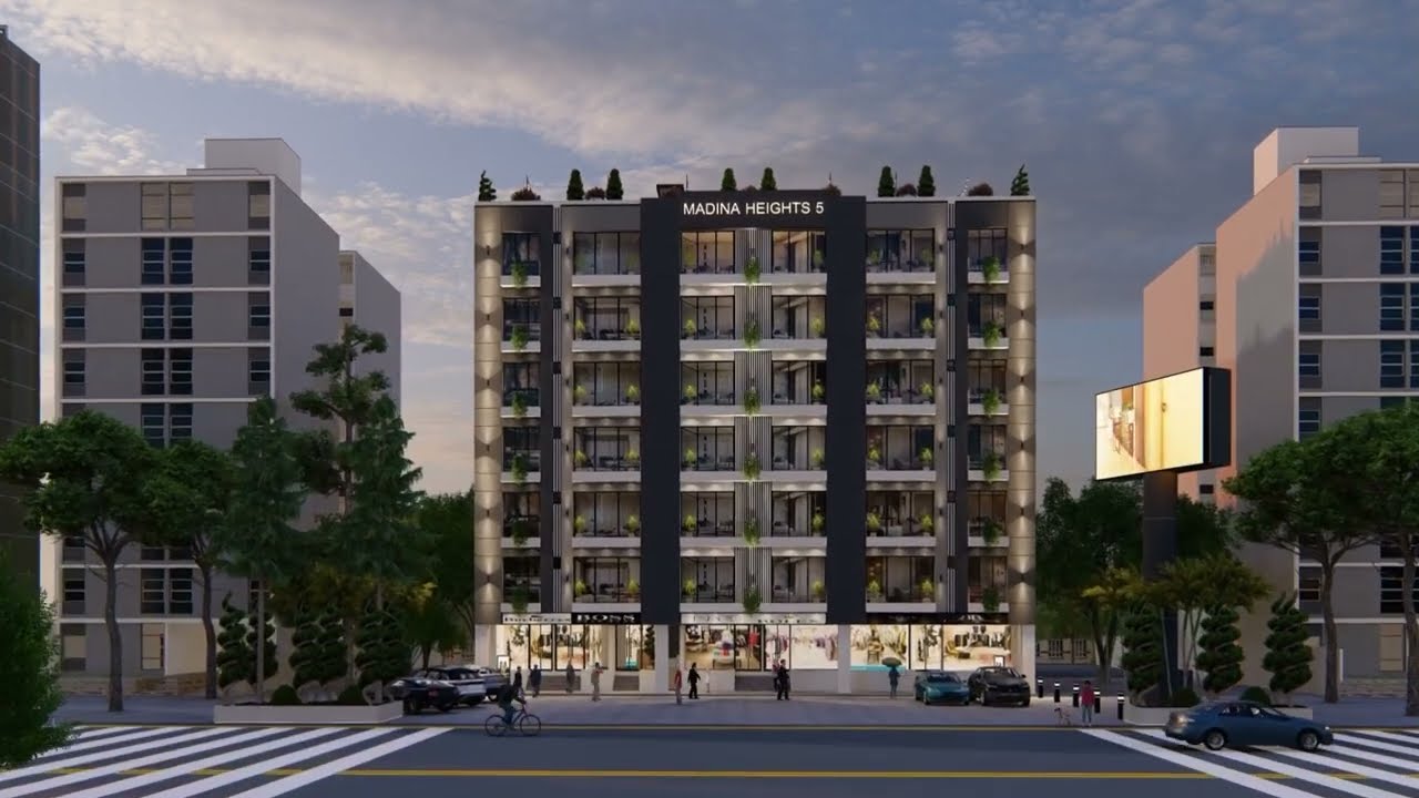 Madina Heights 5 - Exterior Design