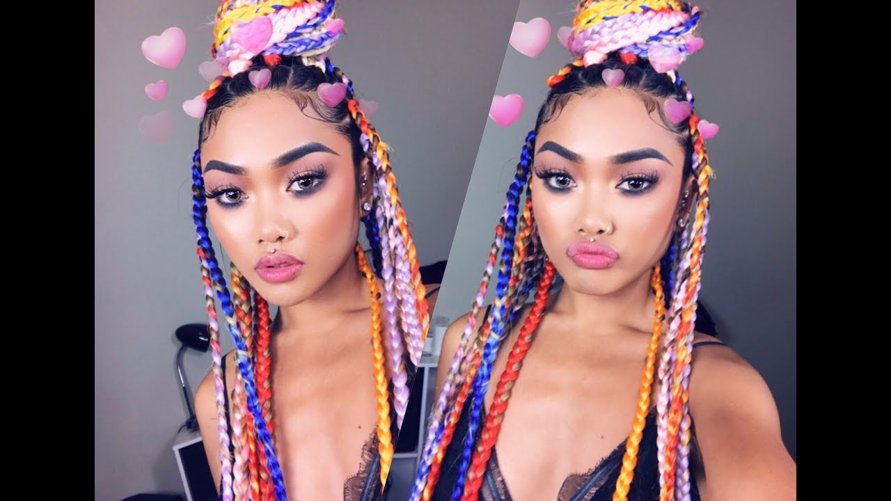 Let's Talk: Can Asians Get Box Braids? (RANT INCLUDED) FEAT RIIOTTT | Cakeupchristen
