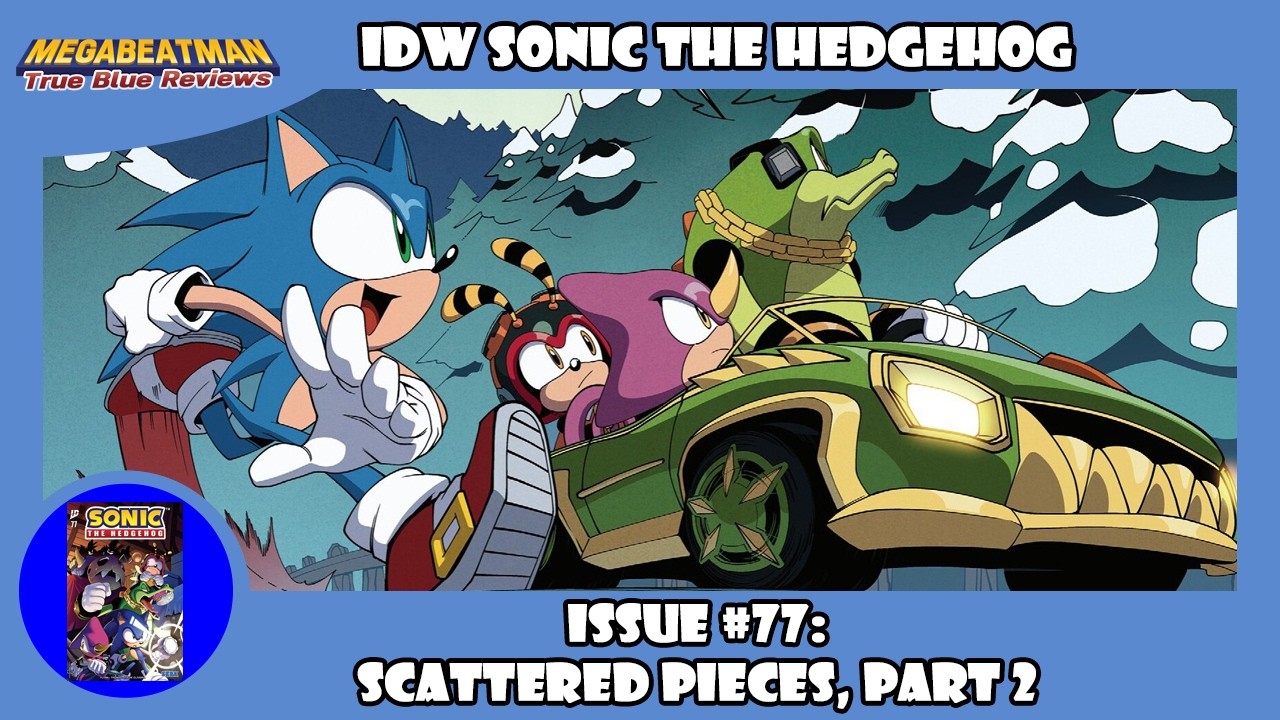 IDW Sonic The Hedgehog #77 | A Comic Review by Megabeatman
