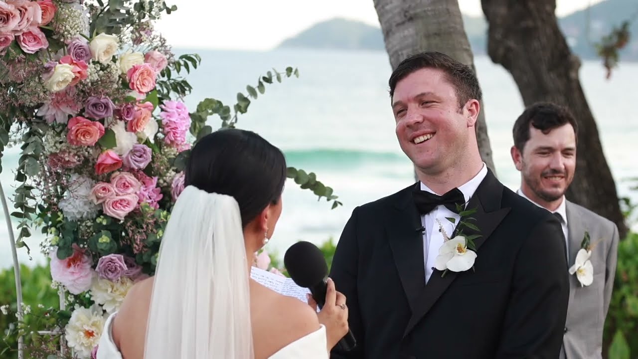 Ellen & Albert's wedding at Centara Reserve Samui