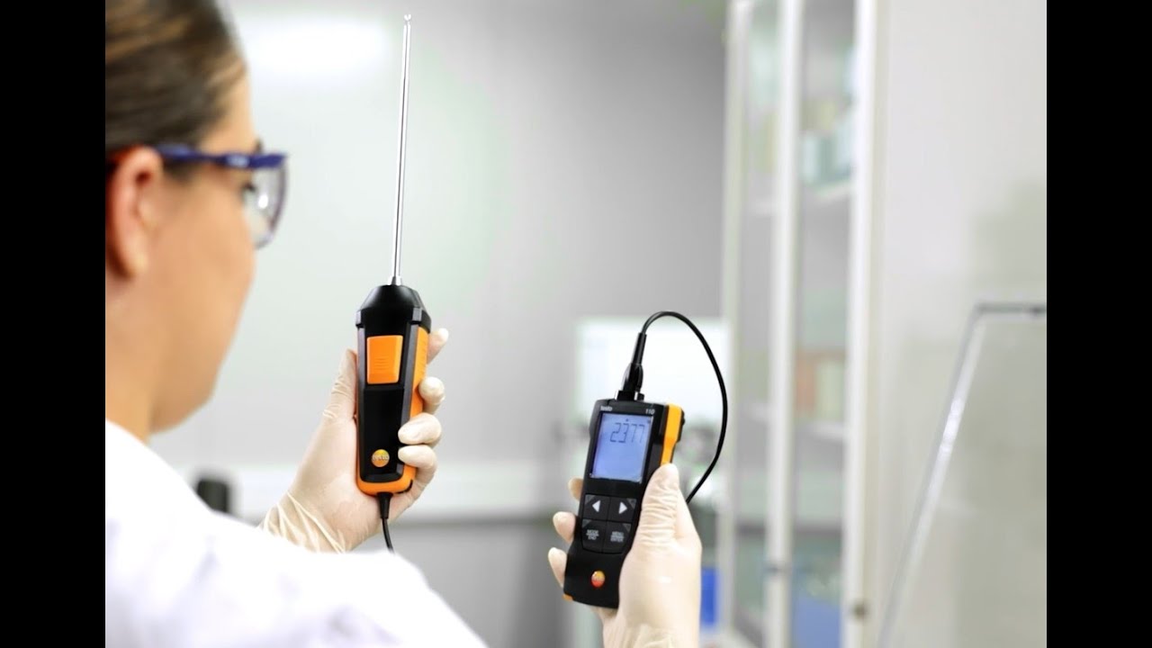 testo 110: Temperature measurement