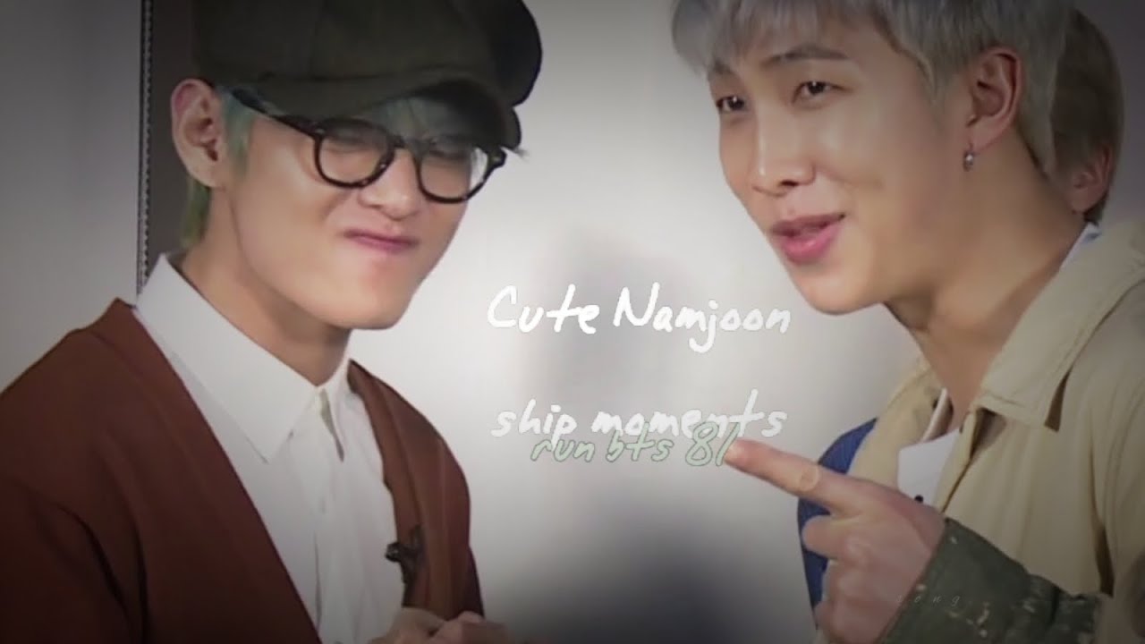 Namjoon cute ship moments in run bts 81