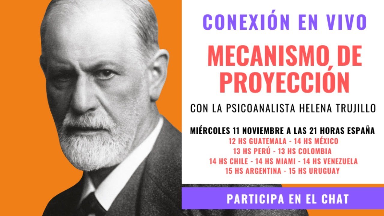 HABLAMOS DEL MECANISMO DE PROYECCIÓN CON LA PSICOANALISTA HELENA TRUJILLO