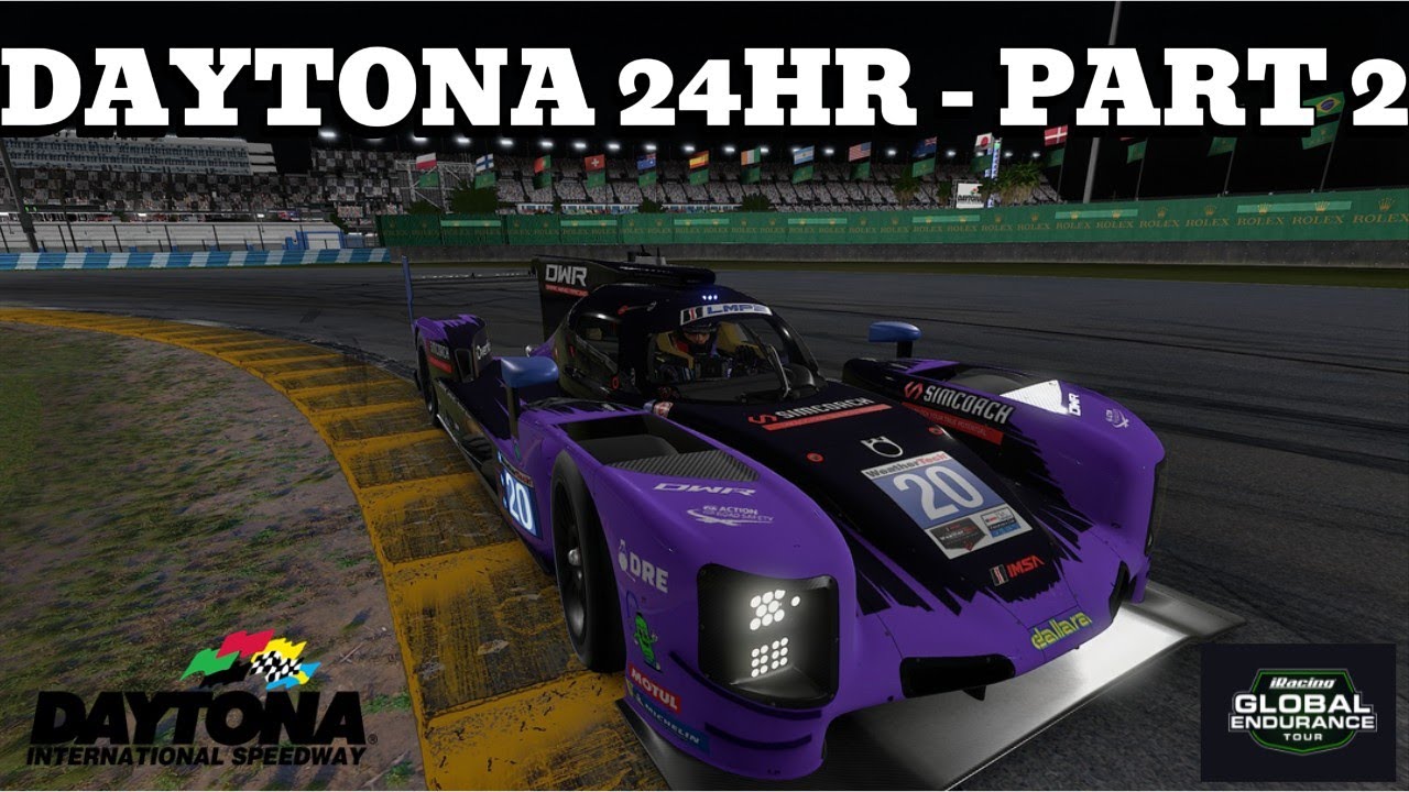 iRacing Daytona 24HR - Part 2 - Top split