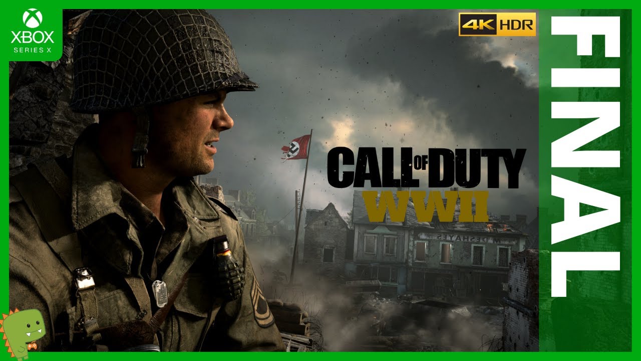 CALL OF DUTY WW2 #FINAL - EMBOSCADA E O RENO (Live Gameplay em Português PT-BR) em 4K/60