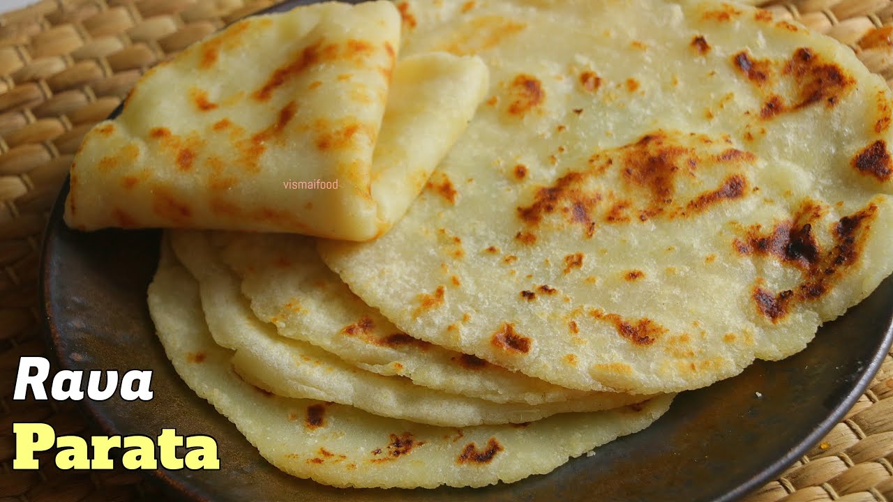 RAVA PAROTA|Super Soft Suji Parata|బొంబాయ్ రవ్వ పరోటా|ఈ సాఫ్ట్ పరోటా ఒకటి తినడం మొదలెడితే అంతే ఉండదు